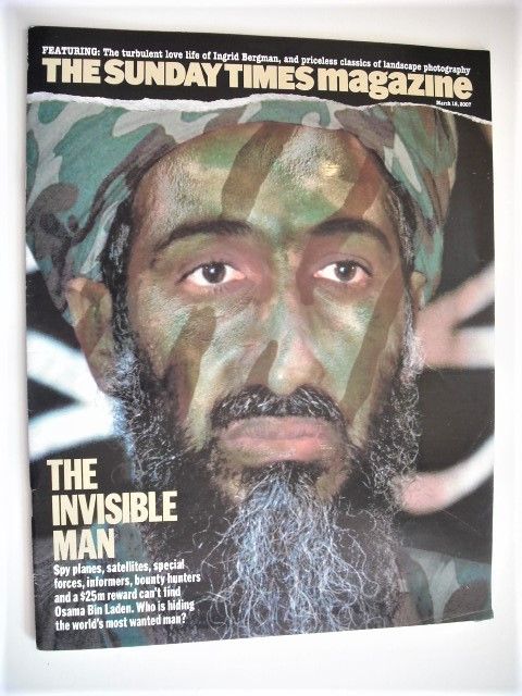 <!--2007-03-18-->The Sunday Times magazine - Osama Bin Laden cover (18 Marc