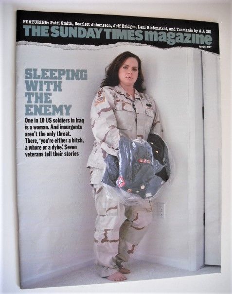 <!--2007-04-08-->The Sunday Times magazine - Sleeping With The Enemy cover 