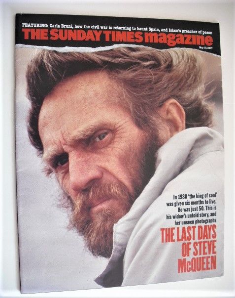 The Sunday Times magazine - Steve McQueen cover (13 May 2007)