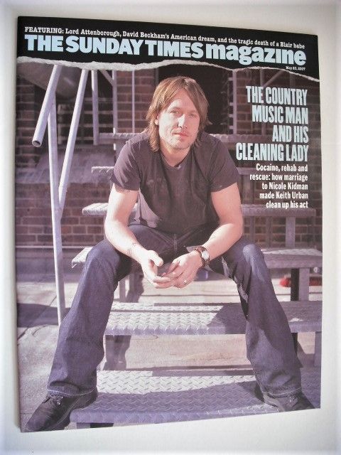 The Sunday Times magazine - Keith Urban cover (20 May 2007)