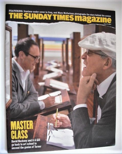 The Sunday Times magazine - Master Class cover (17 June 2007)
