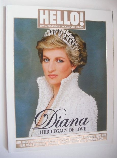 Hello! magazine - Princess Diana cover (20th Anniversary Collectors' Specia