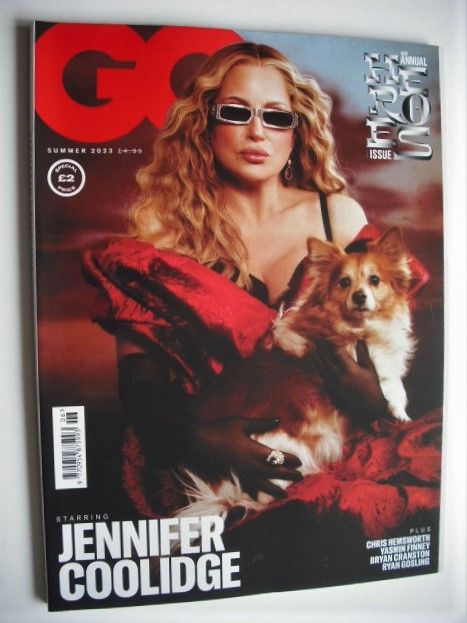 British GQ magazine - Summer 2023 - Jennifer Coolidge cover