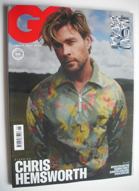 <!--2023-06-->British GQ magazine - Summer 2023 - Chris Hemsworth cover