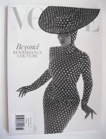 French Paris Vogue magazine - April 2023 - Beyonce Knowles cover