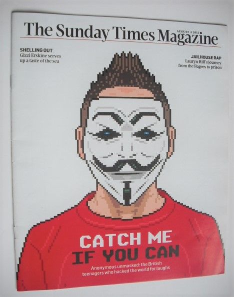 <!--2013-08-04-->The Sunday Times magazine - Catch Me If You Can cover (4 A