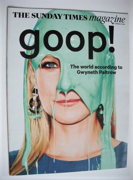 The Sunday Times magazine - Gwyneth Paltrow cover (22 February 2015)