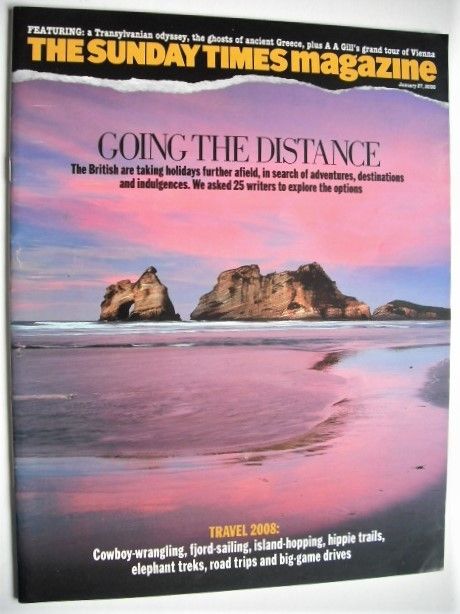 <!--2008-01-27-->The Sunday Times magazine - Going The Distance cover (27 J