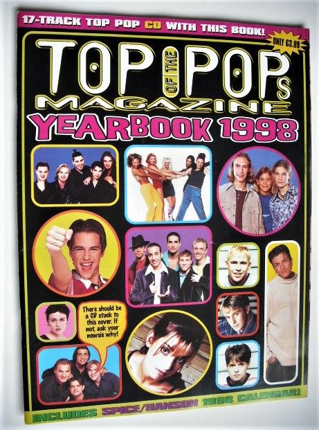 Top Of The Pops magazine - Yearbook 1998