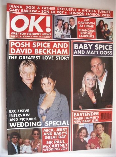 OK! magazine (9 October 1998 - Issue 131)