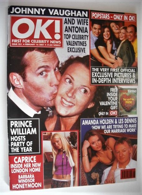 OK! magazine (16 February 2001 - Issue 251)