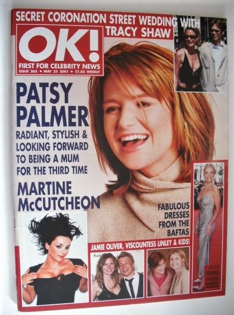 OK! magazine - Patsy Palmer cover (25 May 2001 - Issue 265)