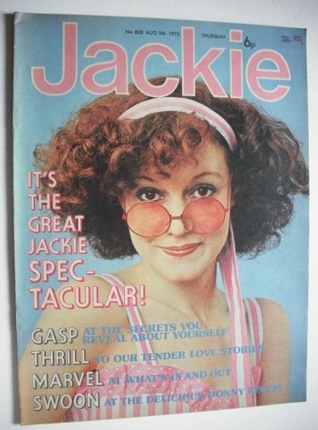 Jackie magazine - 9 August 1975 (Issue 605)