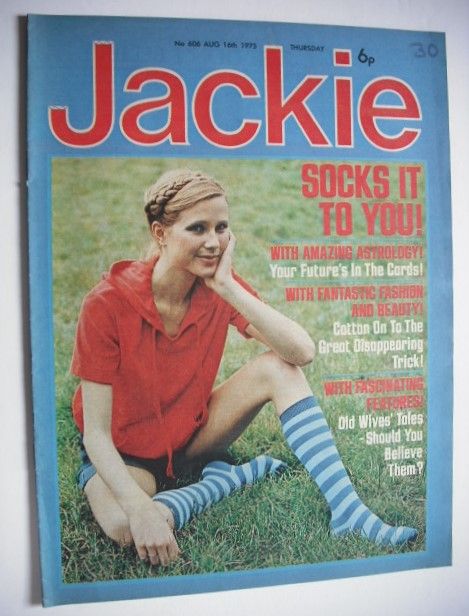 Jackie magazine - 16 August 1975 (Issue 606)