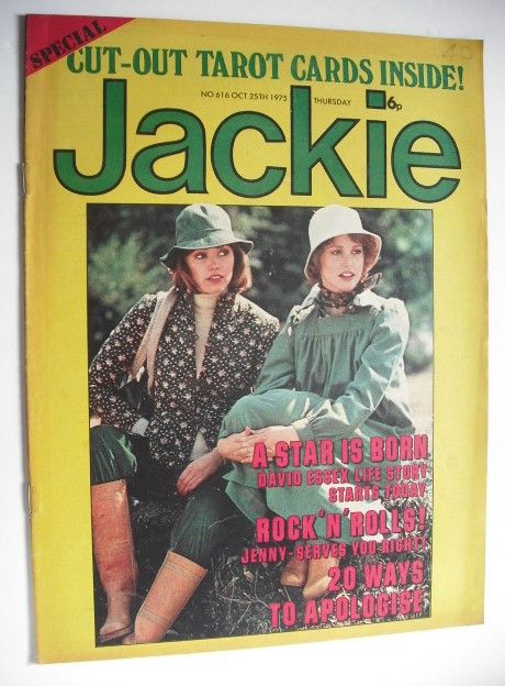 Jackie magazine - 25 October 1975 (Issue 616)