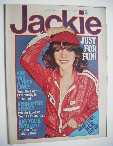 Jackie magazine - 5 March 1977 (Issue 687 - Leslie Ash cover)