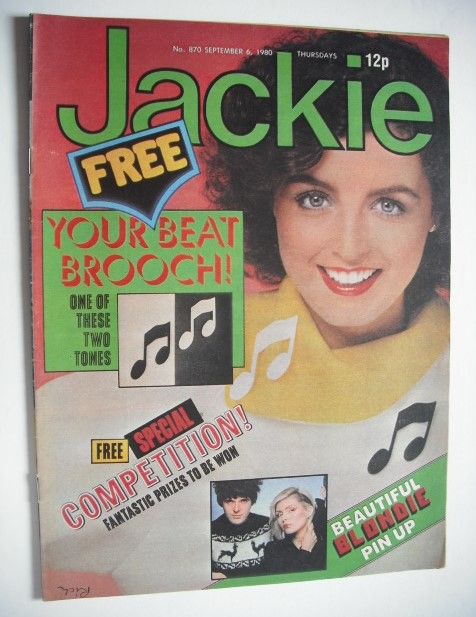 Jackie magazine - 6 September 1980 (Issue 870)
