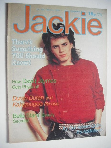 Jackie magazine - 21 May 1983 (Issue 1011 - John Taylor cover)