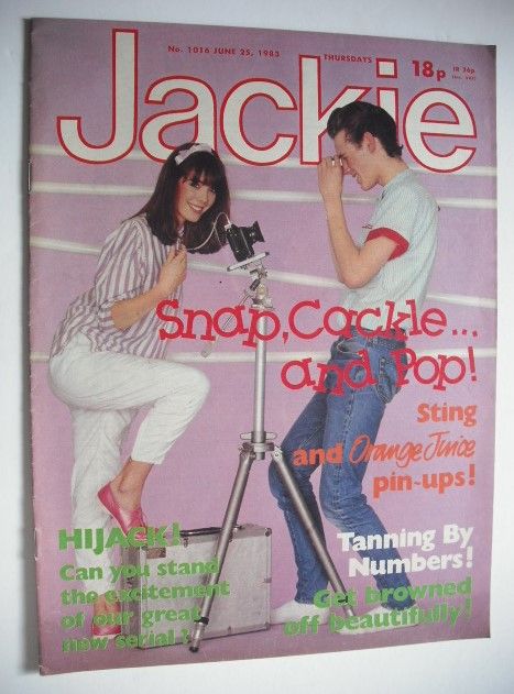 <!--1983-06-25-->Jackie magazine - 25 June 1983 (Issue 1016)