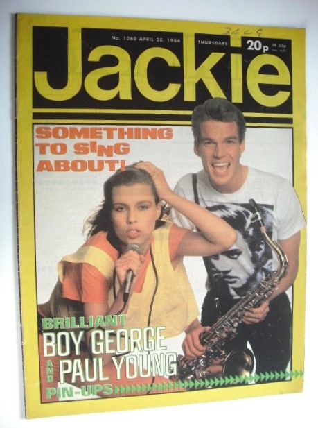 <!--1984-04-28-->Jackie magazine - 28 April 1984 (Issue 1060)