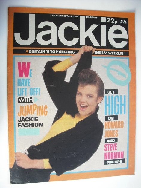 <!--1985-09-14-->Jackie magazine - 14 September 1985 (Issue 1132)