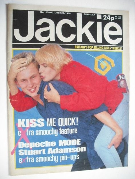 <!--1985-10-26-->Jackie magazine - 26 October 1985 (Issue 1138)