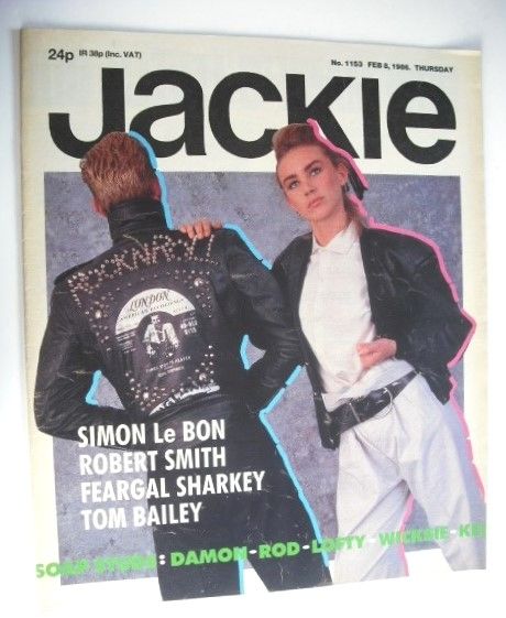 <!--1986-02-08-->Jackie magazine - 8 February 1986 (Issue 1153)