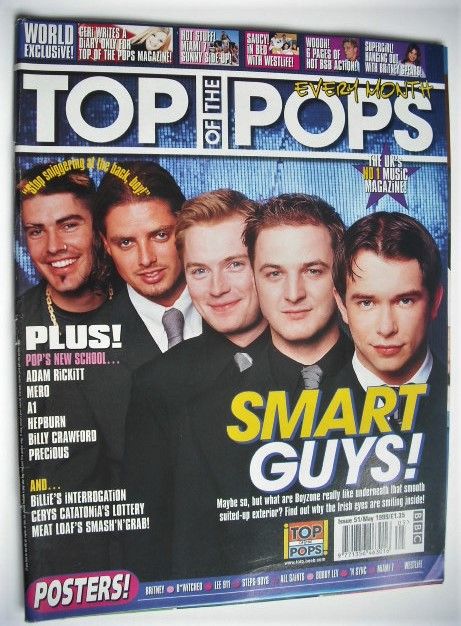 Top Of The Pops magazine - Boyzone cover (May 1999)