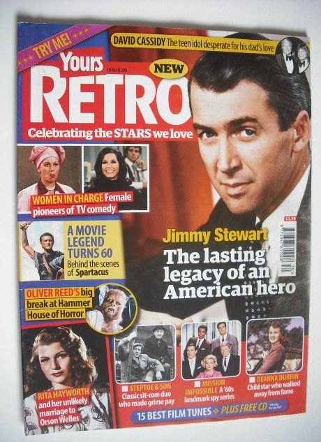 <!--2020-09-->Yours Retro magazine - Jimmy Stewart cover (Issue 30)