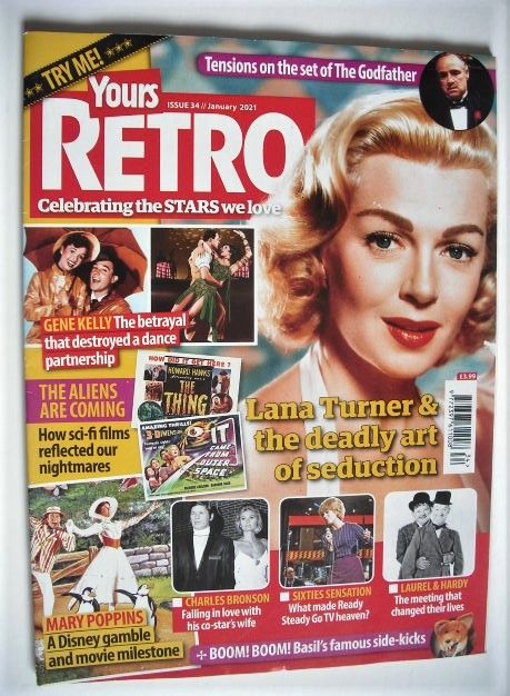 <!--2021-01-->Yours Retro magazine - Lana Turner cover (Issue 34)