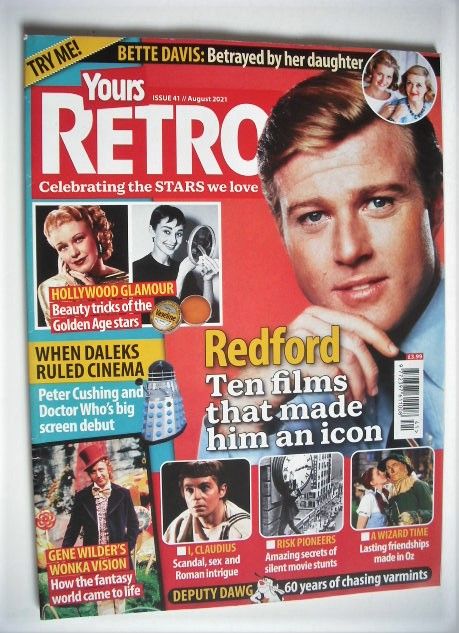 <!--2021-08-->Yours Retro magazine - Robert Redford cover (Issue 41)