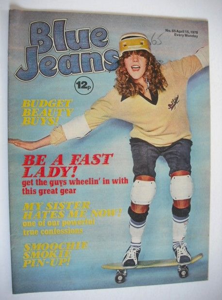<!--1978-04-15-->Blue Jeans magazine - Leslie Ash cover (15 April 1978 - Is