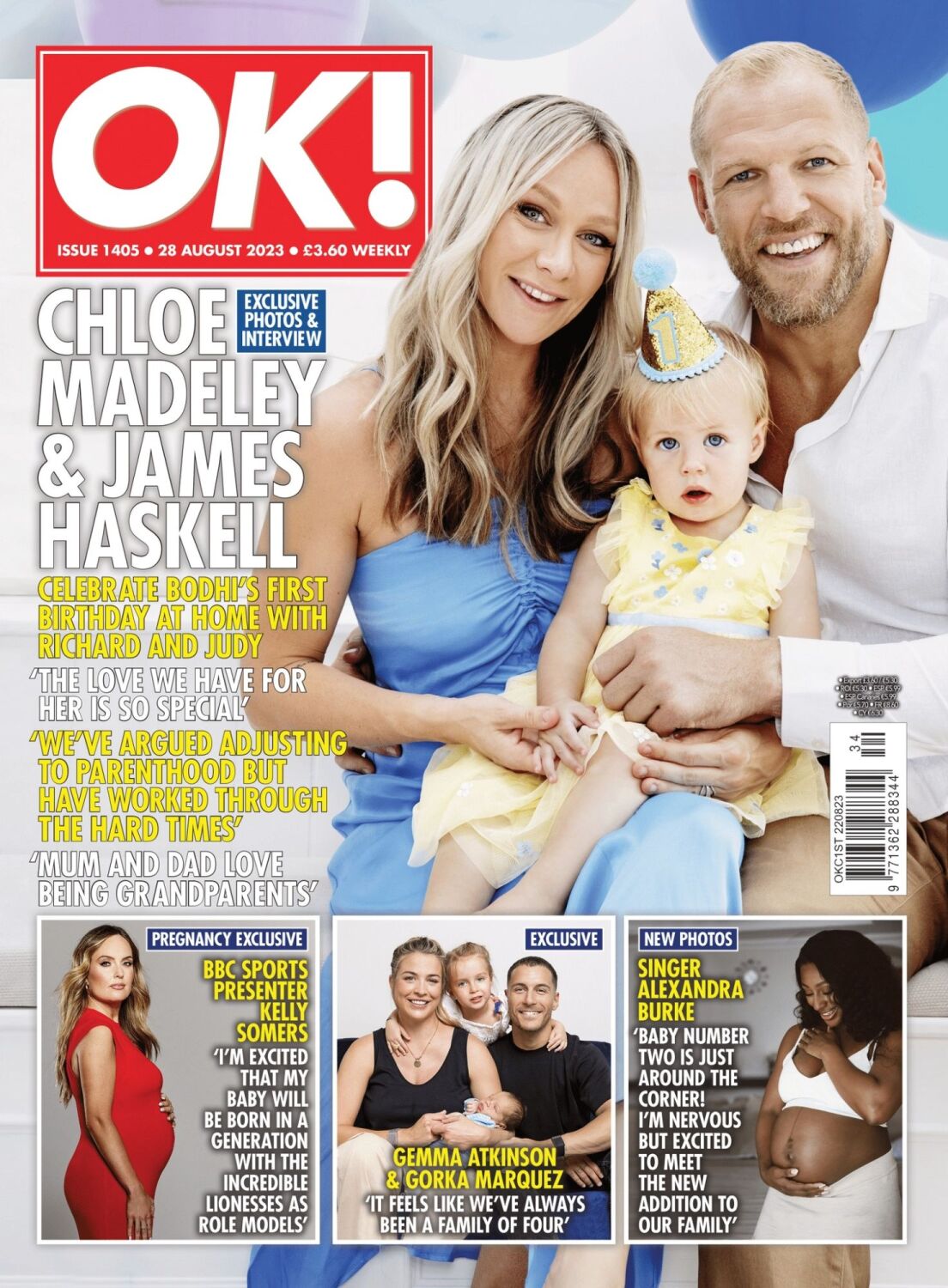 <!--2023-08-28-->OK! magazine - Chloe Madeley cover (28 August 2023 - Issue