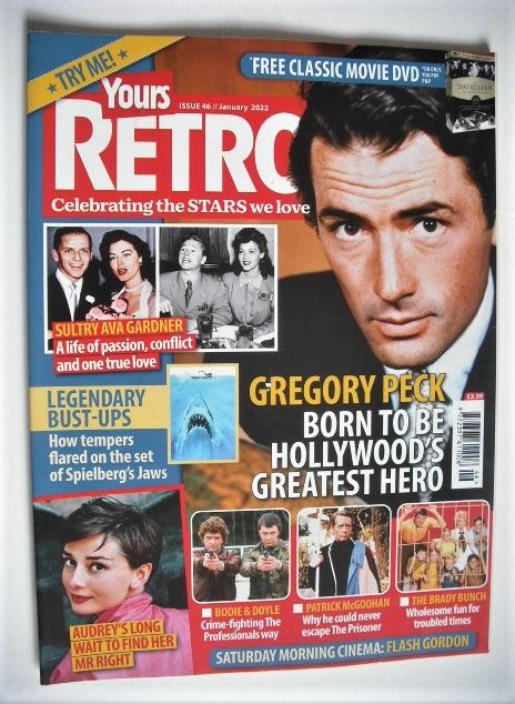 <!--2022-01-->Yours Retro magazine - Gregory Peck cover (Issue 46)