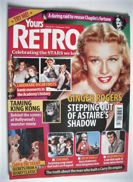 <!--2022-02-->Yours Retro magazine - Ginger Rogers cover (Issue 47)