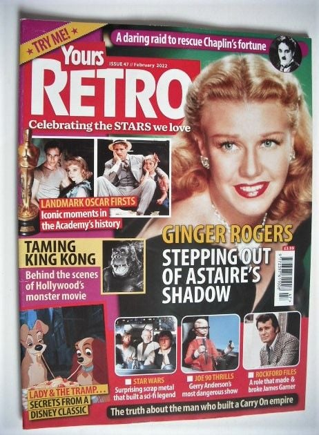 Yours Retro magazine - Ginger Rogers cover (Issue 47)