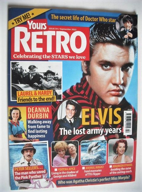 Yours Retro magazine - Elvis Presley cover (Issue 54)
