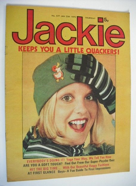 Jackie magazine - 25 January 1975 (Issue 577)