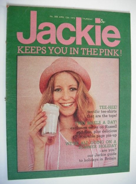 Jackie magazine - 12 April 1975 (Issue 588)