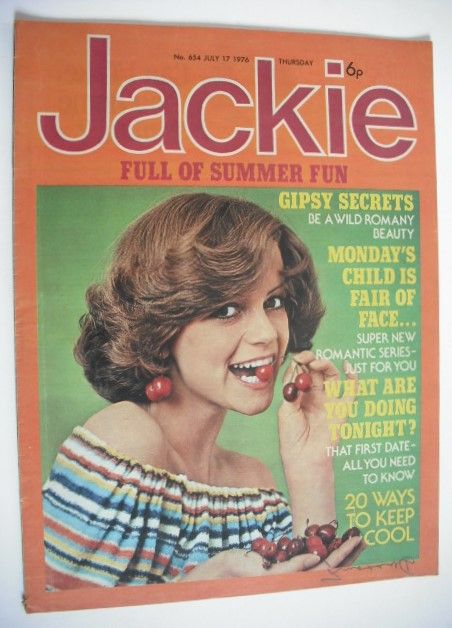 Jackie magazine - 17 July 1976 (Issue 654)