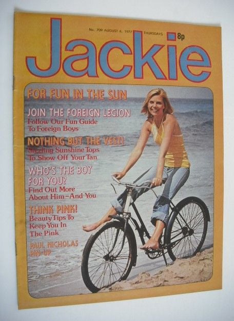 Jackie magazine - 6 August 1977 (Issue 709)
