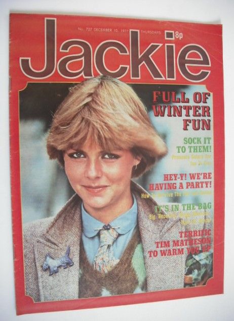 Jackie magazine - 10 December 1977 (Issue 727)