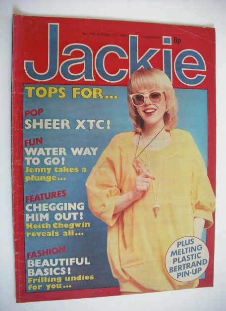 Jackie magazine - 12 August 1978 (Issue 762)