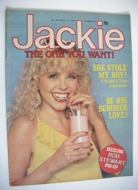 Jackie magazine - 14 July 1979 (Issue 810 - Debbie Ash cover)