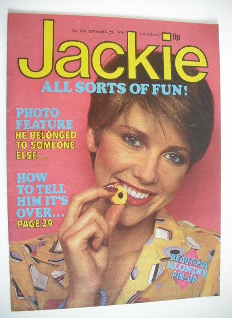 <!--1979-09-22-->Jackie magazine - 22 September 1979 (Issue 820)