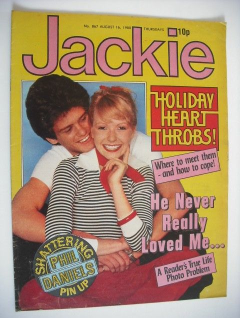 Jackie magazine - 16 August 1980 (Issue 867)