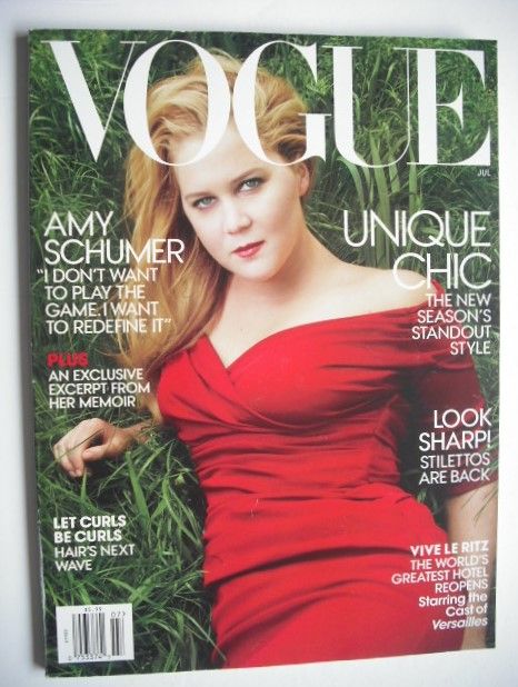 <!--2016-07-->US Vogue magazine - July 2016 - Amy Schumer cover