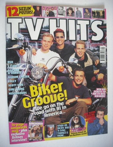 TV Hits magazine - September 2000 - A1 cover