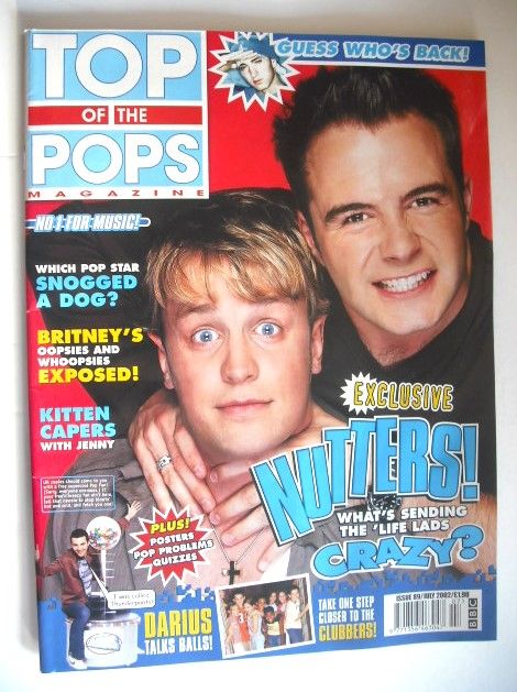 Top Of The Pops magazine - Kian Egan and Shane Filan cover (July 2002)