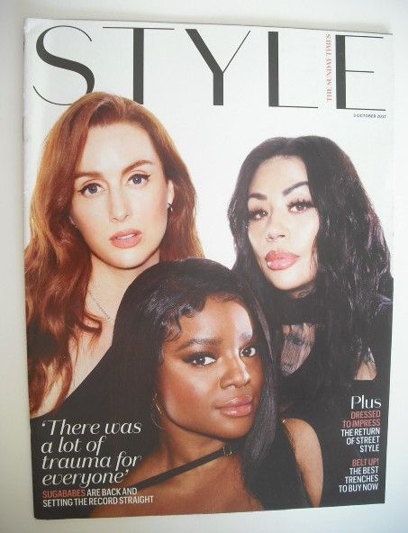 <!--2021-10-03-->Style magazine - Sugababes cover (3 October 2021)
